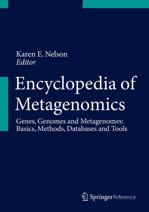 Book cover of Encyclopedia of Metagenomics