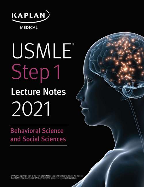 Book cover of USMLE Step 1 Lecture Notes 2021: Behavioral Science and Social Sciences (USMLE Prep)