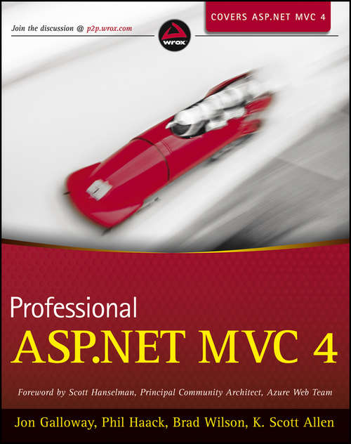 Book cover of Professional ASP.NET MVC 4