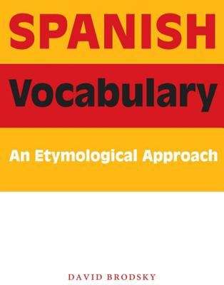 Book cover of Spanish Vocabulary