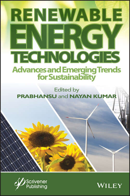 Book cover of Renewable Energy Technologies: Advances and Emerging Trends for Sustainability