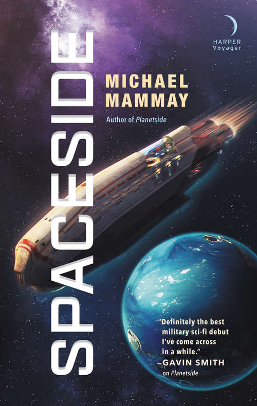 Book cover of Spaceside (Planetside #2)