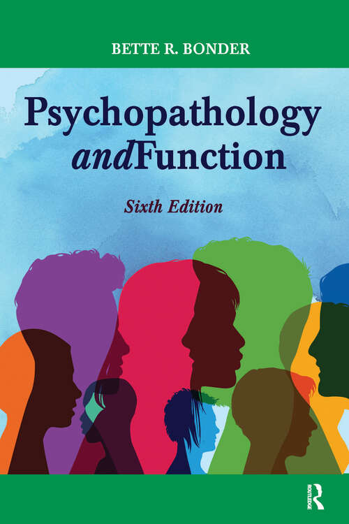 Book cover of Psychopathology and Function