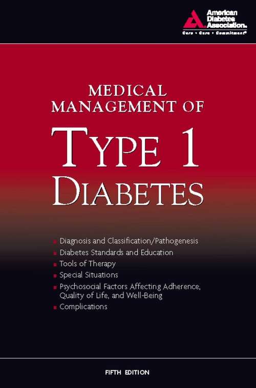 Book cover of Medical Management of Type 1 Diabetes