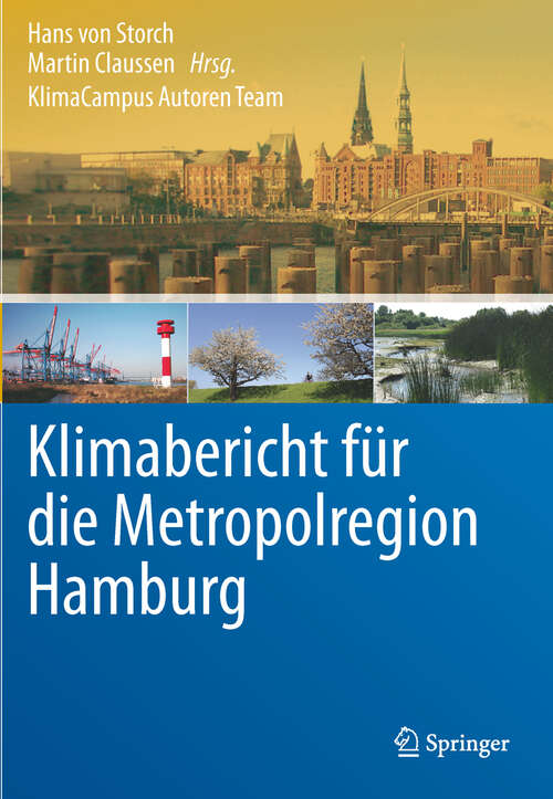 Book cover of Klimabericht für die Metropolregion Hamburg