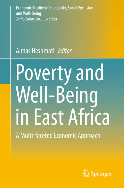 Book cover of Poverty and Well-Being in East Africa