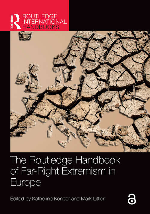 Book cover of The Routledge Handbook of Far-Right Extremism in Europe (Routledge International Handbooks)