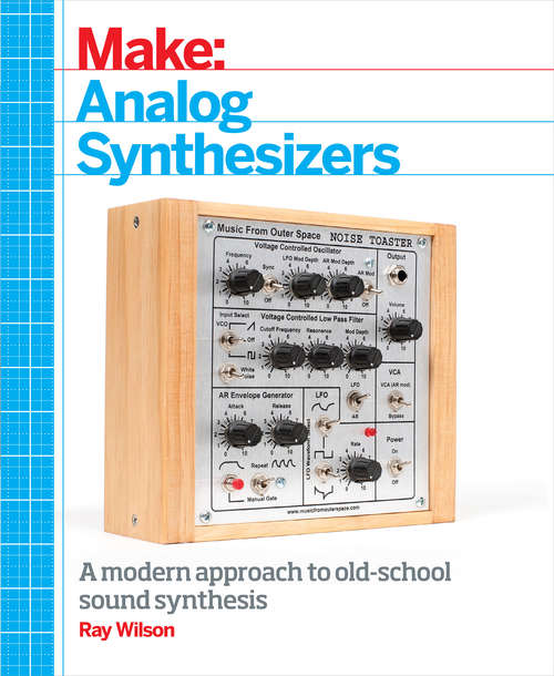 Book cover of Make: Analog Synthesizers