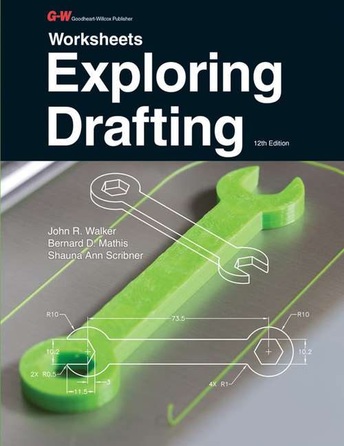 Book cover of Exploring Drafting: Worksheets (Twelfth Edition)