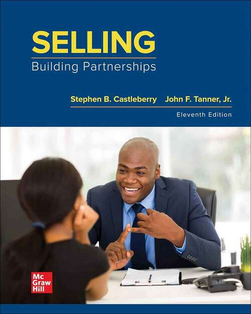 Book cover of Selling: Building Partnerships (Eleventh Edition)