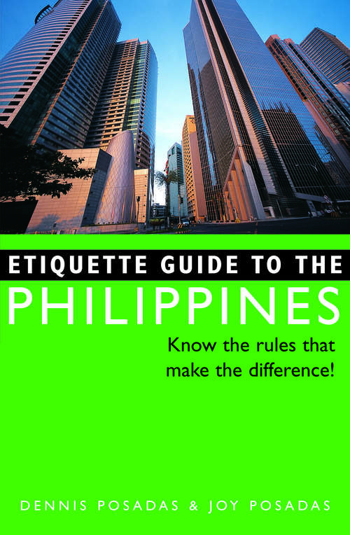 Book cover of Etiquette Guide to Philippines