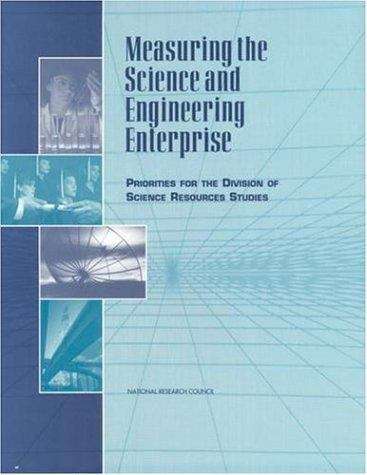 Book cover of Measuring the Science and Engineering Enterprise: Priorities for the Division of Science Resources Studies