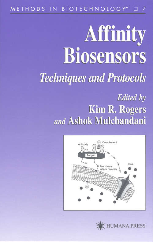 Book cover of Affinity Biosensors: Techniques and Protocols (Methods in Biotechnology #7)