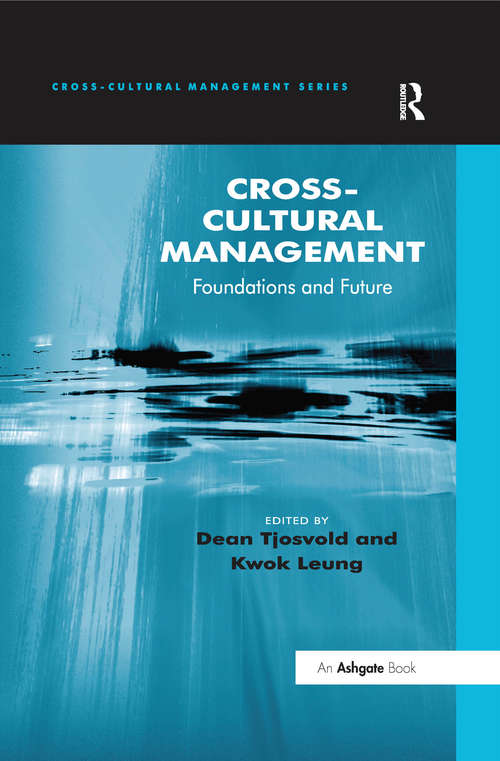 Book cover of Cross-Cultural Management: Foundations and Future (Cross-Cultural Management)