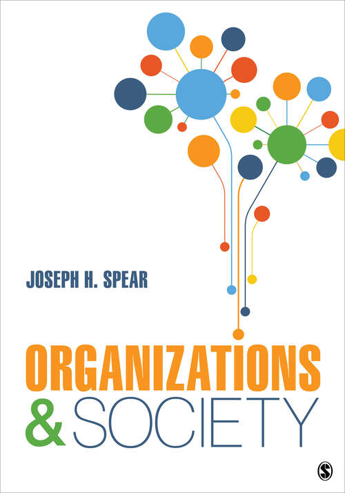 Book cover of Organizations and Society