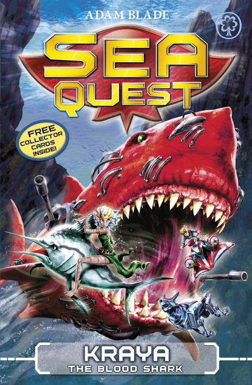 Book cover of Kraya the Blood Shark: Book 4 (Sea Quest #4)