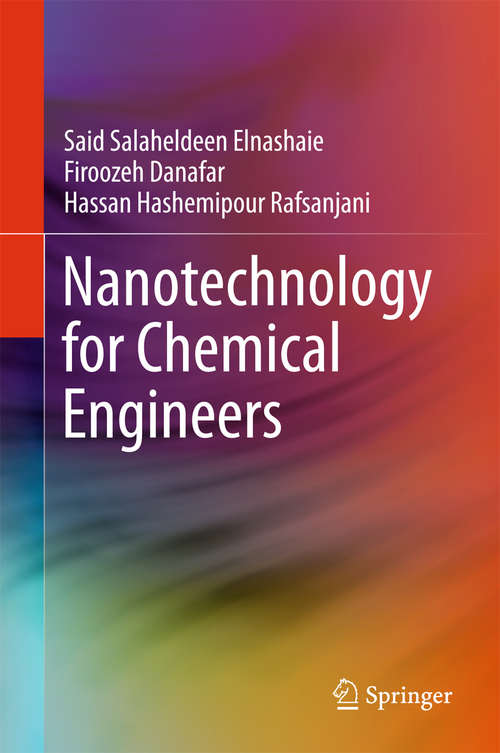 Book cover of Nanotechnology for Chemical Engineers