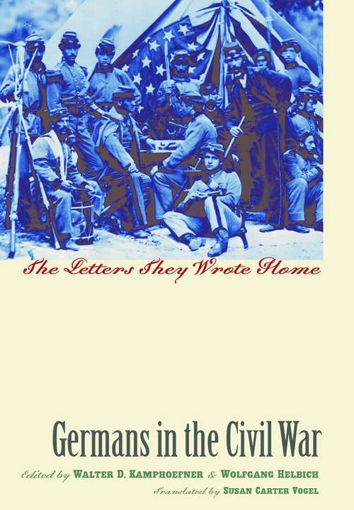 Book cover of Germans in the Civil War