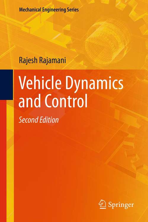 Book cover of Vehicle Dynamics and Control