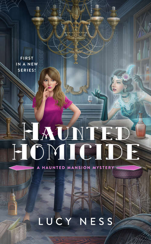 Book cover of Haunted Homicide (A Haunted Mansion Mystery #1)