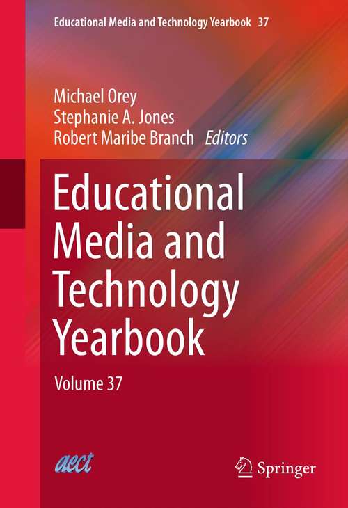 Book cover of Educational Media and Technology Yearbook, Volume 37