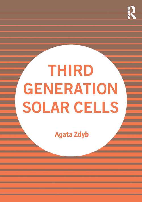 Book cover of Third Generation Solar Cells