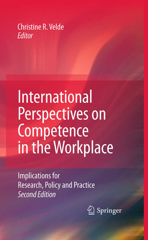 Book cover of International Perspectives on Competence in the Workplace