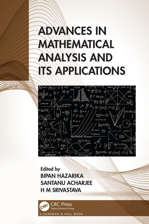 Book cover of Advances in Mathematical Analysis and its Applications