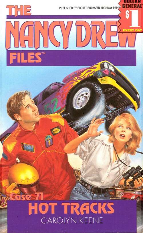 Book cover of Hot Tracks (Nancy Drew Files #71)