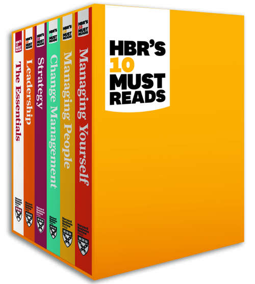 Book cover of HBR's Must Reads Digital Boxed Set (6 Books)