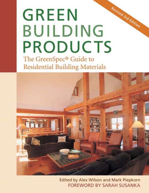 Book cover of Green Building Products