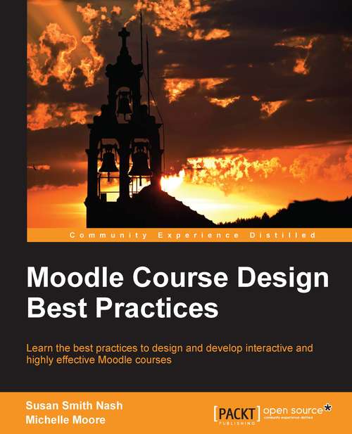 Book cover of Moodle Course Design Best Practices