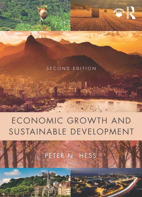 Book cover of Economic Growth and Sustainable Development (2)