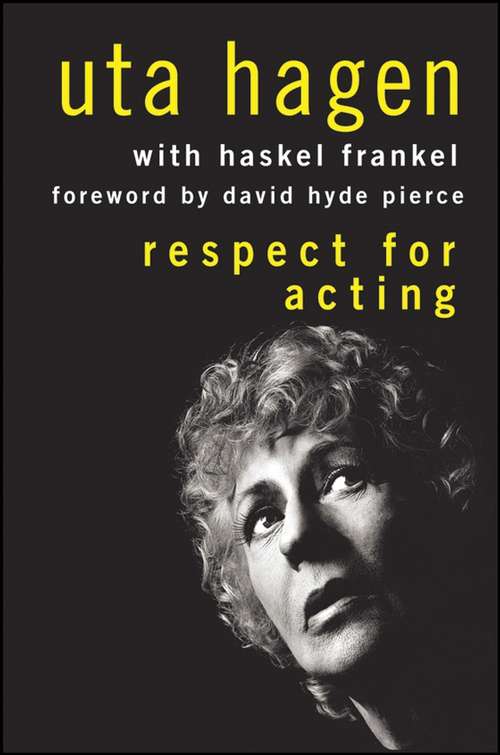 Book cover of Respect for Acting (2)