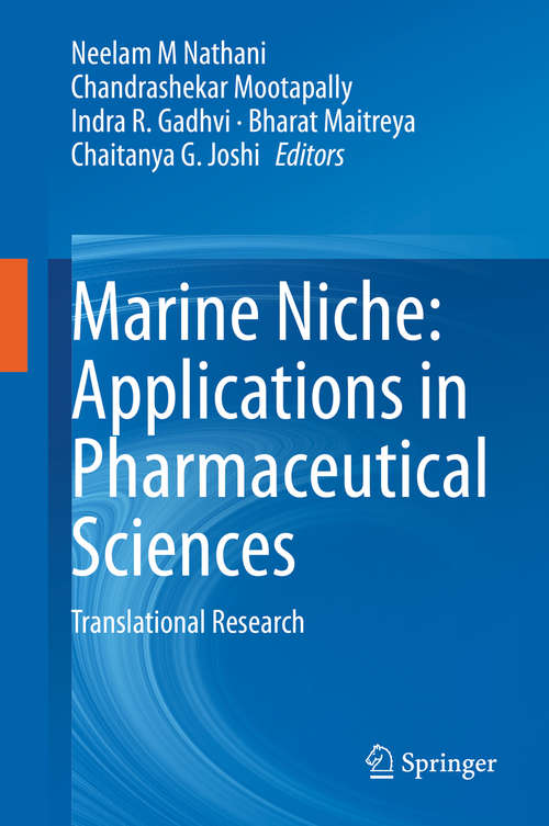 Book cover of Marine Niche: Translational Research (1st ed. 2020)