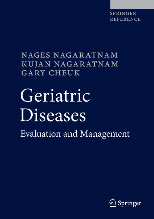 Book cover of Geriatric Diseases: Evaluation And Management