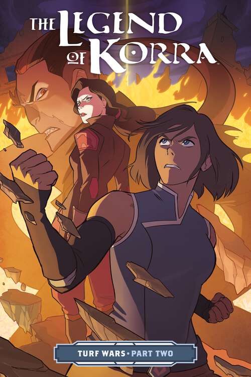 Book cover of The Legend of Korra Turf Wars Part Two