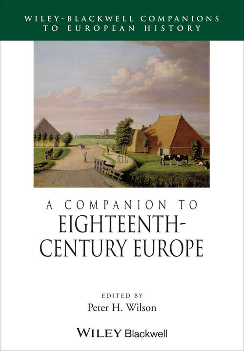 Book cover of A Companion to Eighteenth-Century Europe