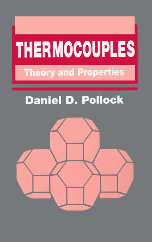 Book cover of Thermocouples: Theory and Properties (1)