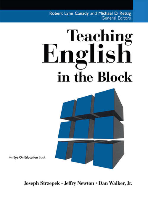 Book cover of Teaching English in the Block (Teaching In The Block Ser.)