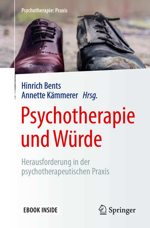 Book cover of Psychotherapie und Würde
