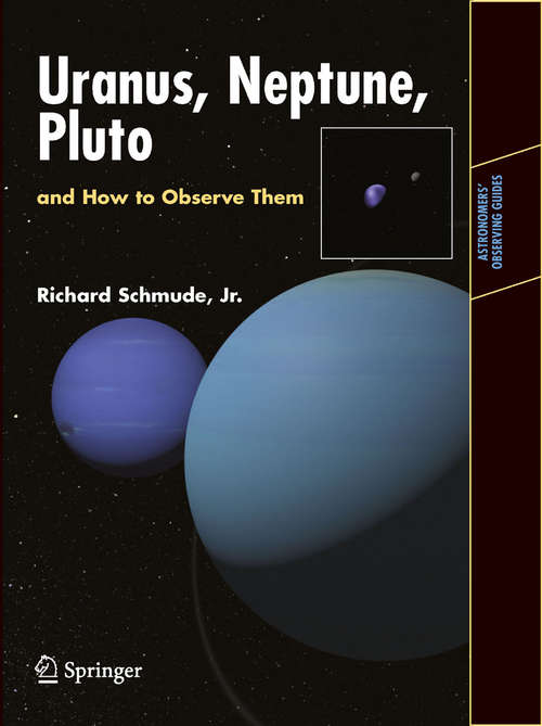 Book cover of Uranus, Neptune, and Pluto and How to Observe Them