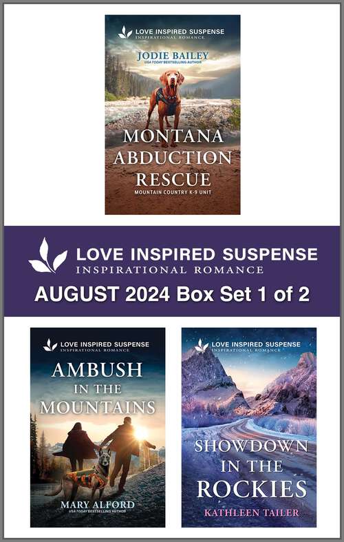 Book cover of Love Inspired Suspense August 2024 - Box Set 1 of 2 (Original)