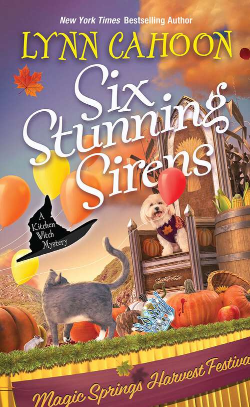 Book cover of Six Stunning Sirens (Kitchen Witch Mysteries #6)