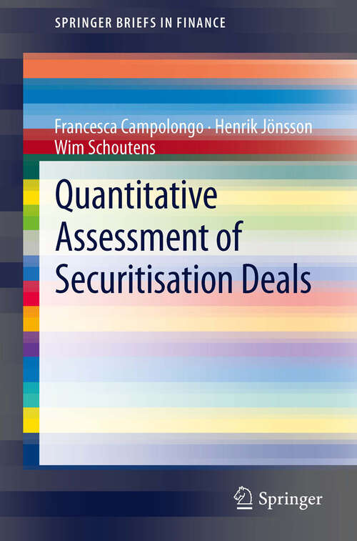 Book cover of Quantitative Assessment of Securitisation Deals