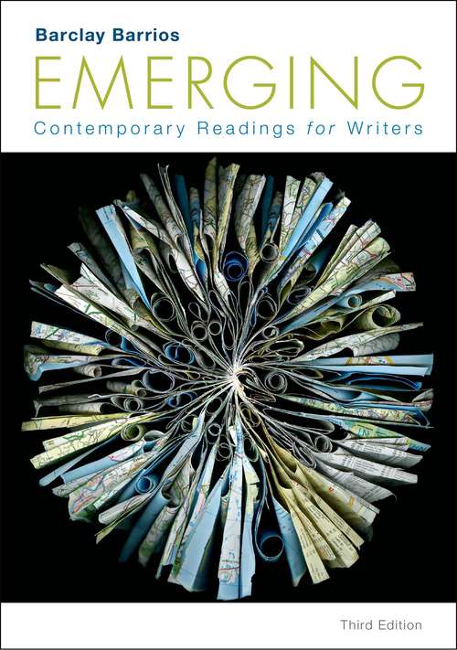 Book cover of Emerging: Contemporary Readings For Writers (Third Edition)