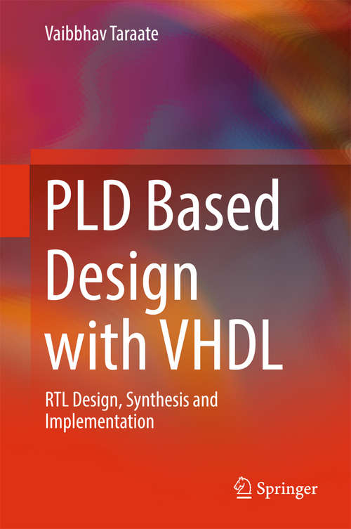 Book cover of PLD Based Design with VHDL
