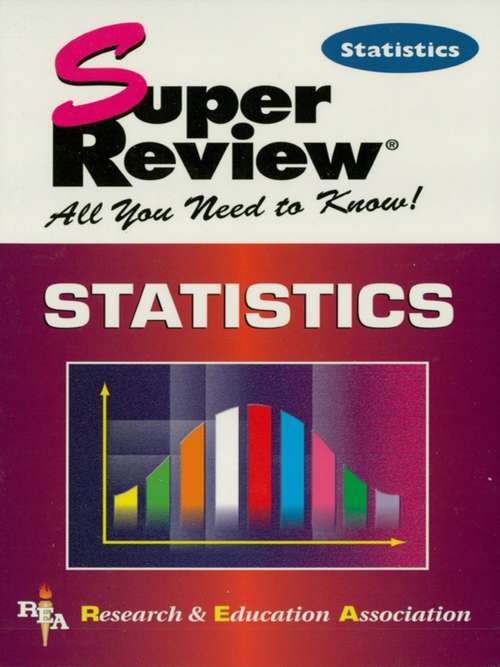 Book cover of Statistics Super Review