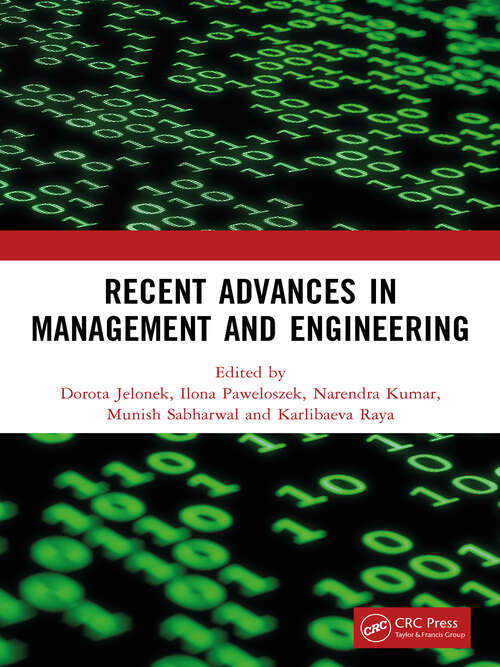 Book cover of Recent Advances in Management and Engineering: Proceedings ofRecent Advances in Management and Engineering