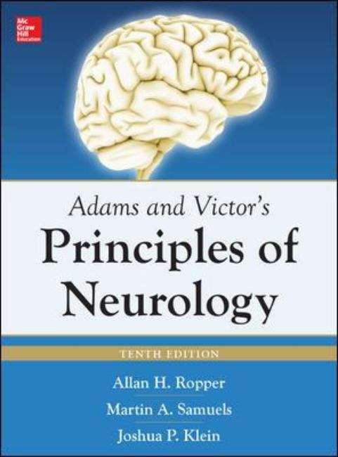 Book cover of Adams and Victor's Principles of Neurology (Tenth Edition)